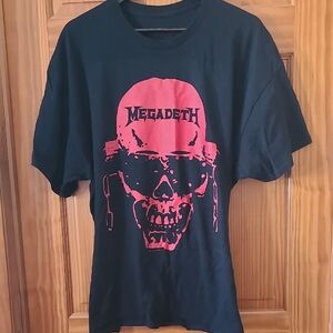 Black and Red Graphic Tee